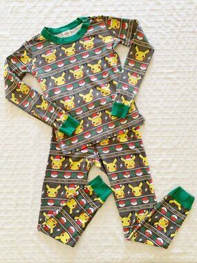 Hanna Andersson + Pokémon Christmas Pajama Set • 8 Years
